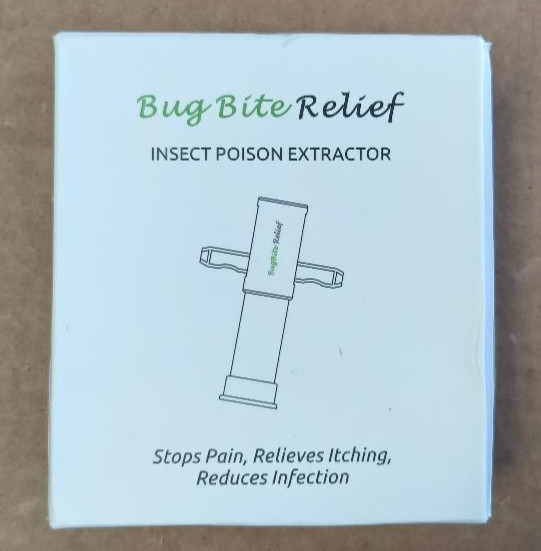 2 PK Bug Bite Relief Insect Poison Remover Suction Tool For Insect Bite Sting