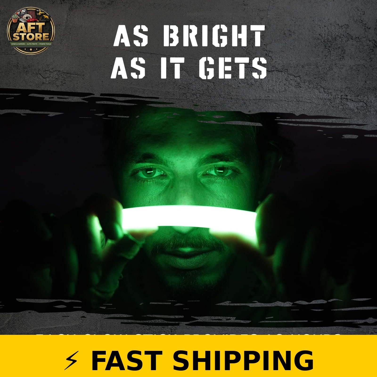 Glow Mind 12 Ultra Bright Emergency Glow Sticks – Green