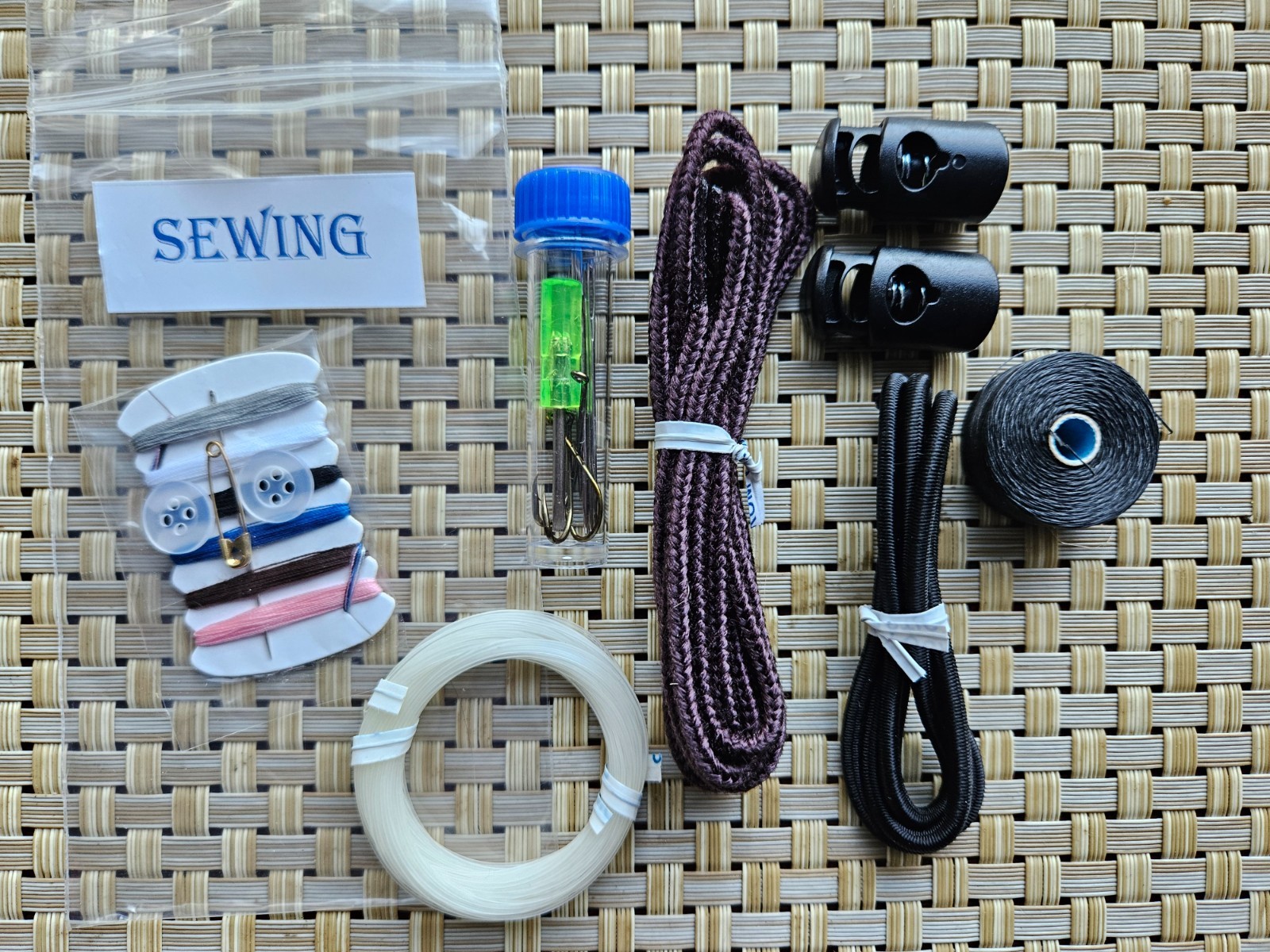 Premium SURVIVAL and REPAIR kit – Great for car, home, camping, 60+ items