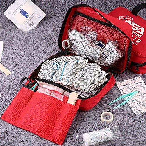 234 Piece First Aid Kit for Emergencies, Home, Office, Outdoors, Fully Stocked