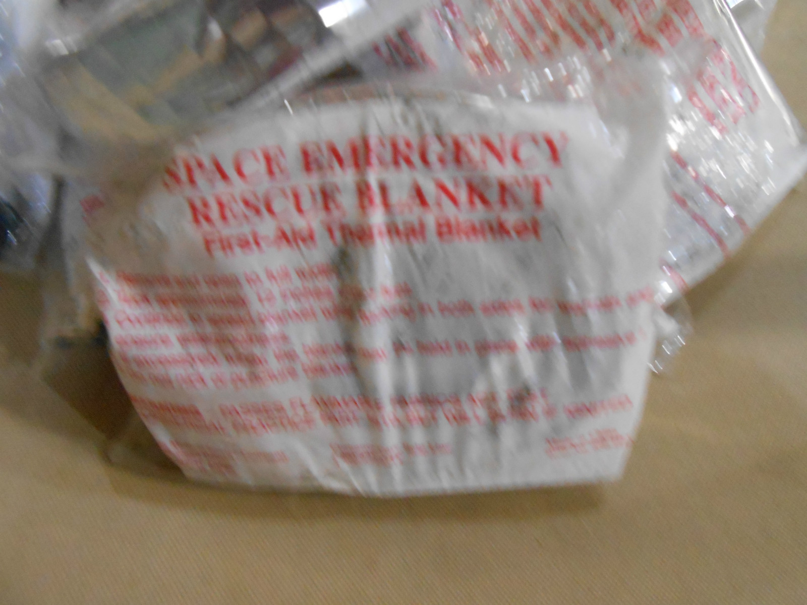Space Emergency Rescue Blanket 650-1113-0600 (Qty-19) (EC11-4)