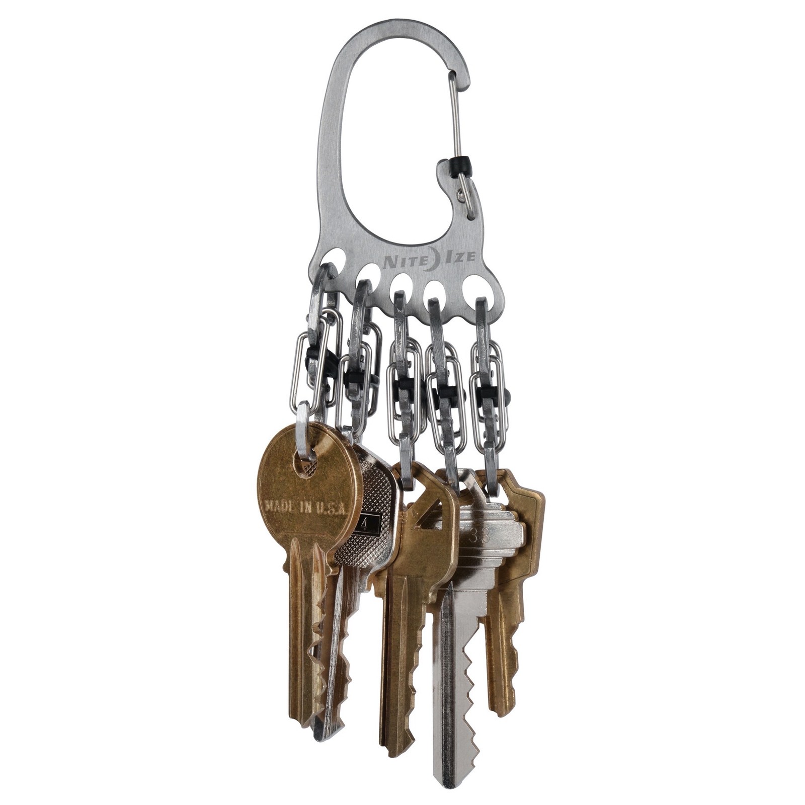 Nite Ize BigFoot Locker Stainless Steel KeyRack – Stainless