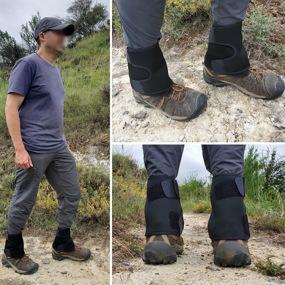 Water Resistant Hiking Gaiters for Skiing Outdoor Activities Sandproof Legs