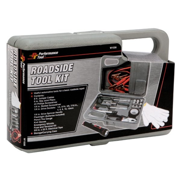 Performance Tool Roadside Safety Tool Kit