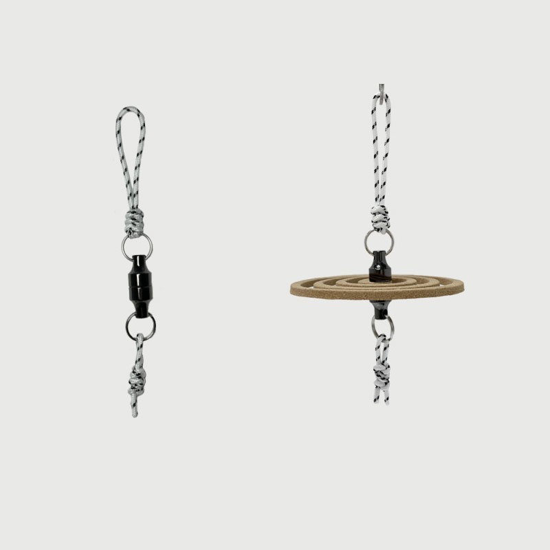 Magnetic Mosquito Coil Holder Hanging Incense Coil Clip Compact Outdoor Camp
