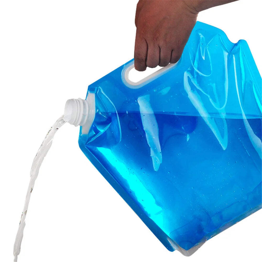 5L Water Bag Folding Portable Sports Storage Container Jug Bottle For Outdoor Tr