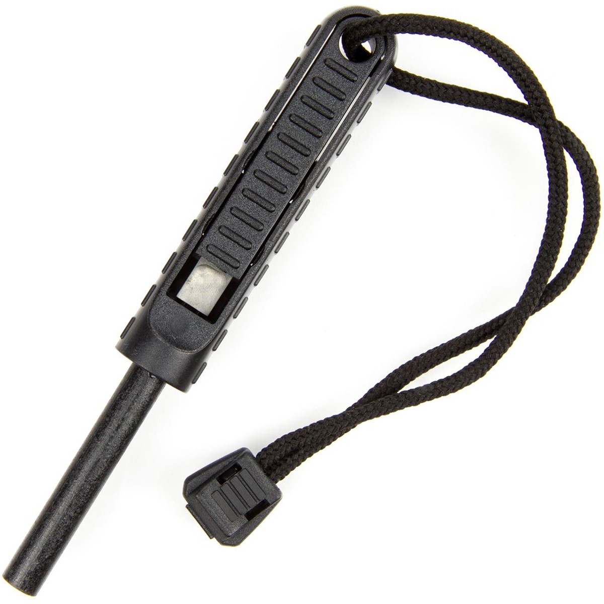 Exotac polySTRIKER XL Ultra-Light Ferrocerium Rod Firestarter – Black