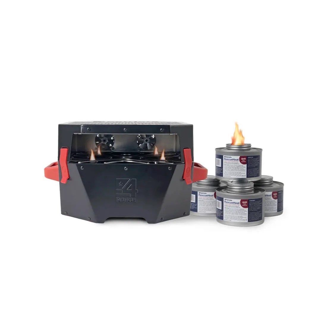 4 Patriots RescueHeat Emergency Space Heater And Stove