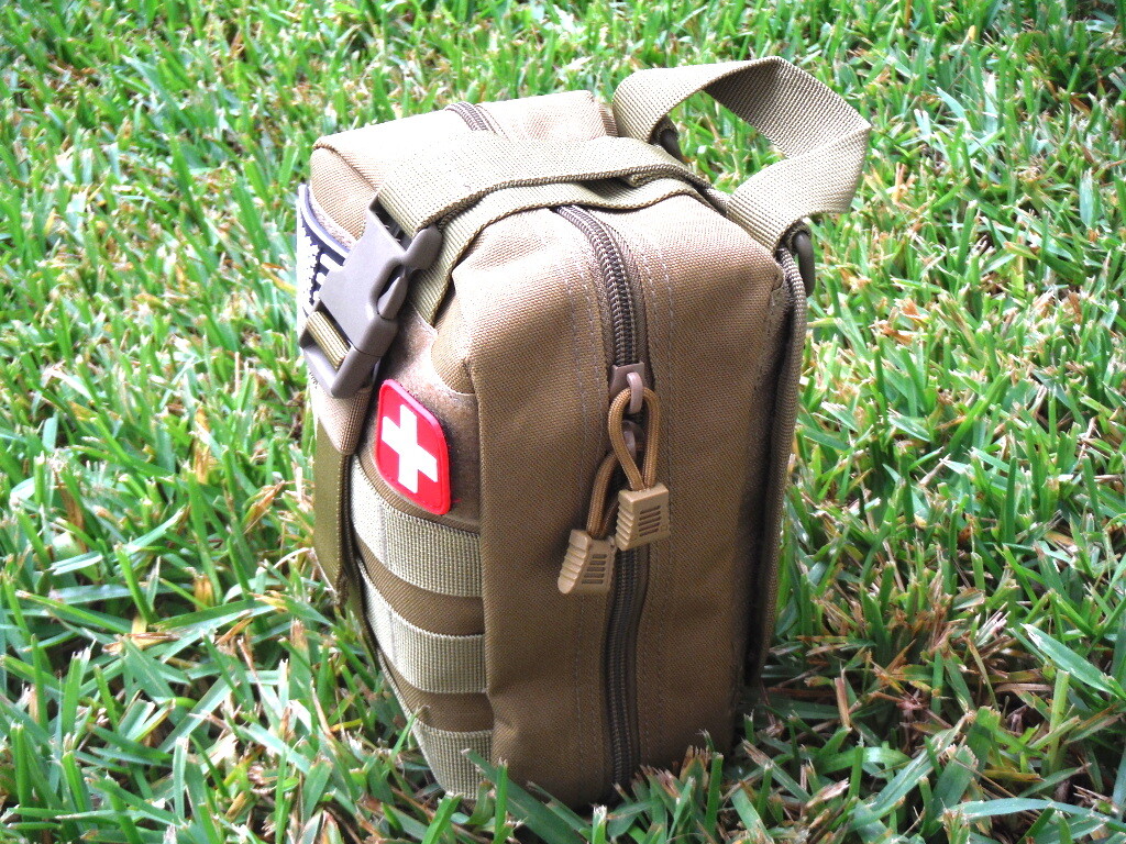 251Pcs First Aid Kit Para supervivencia,emergencia,deporte, militar,viajes,Khaki