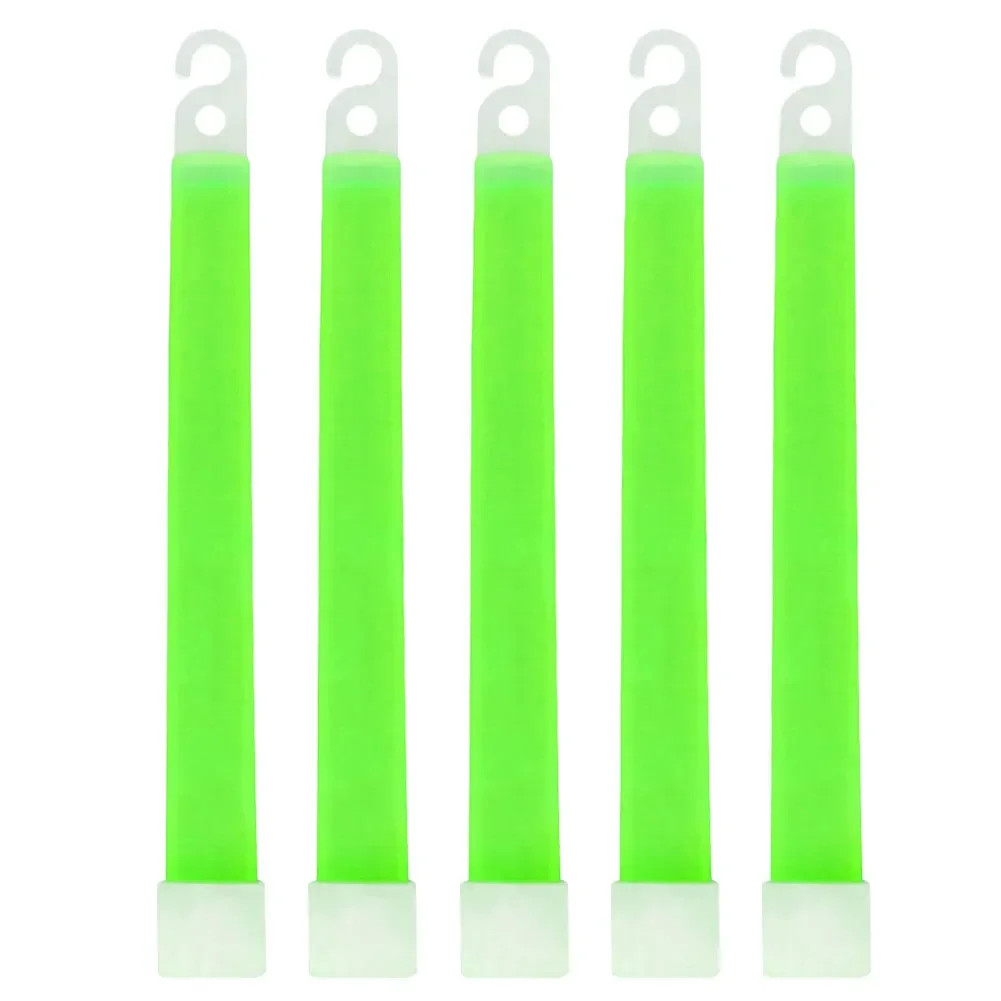 5 10pcs Survival Kit Military Glow Light Stick SOS Gear Outdoor Camping