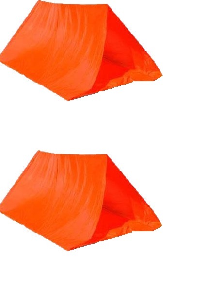 (2) One Two Person Tent Camping Pup Shelter Waterproof Equipment Gear Emergency