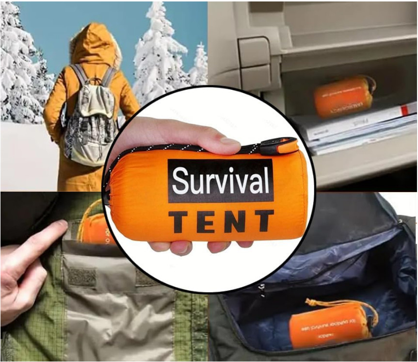 Life Tent Emergency Survival Shelter – 2 Person Emergency Tent – Use as Survival