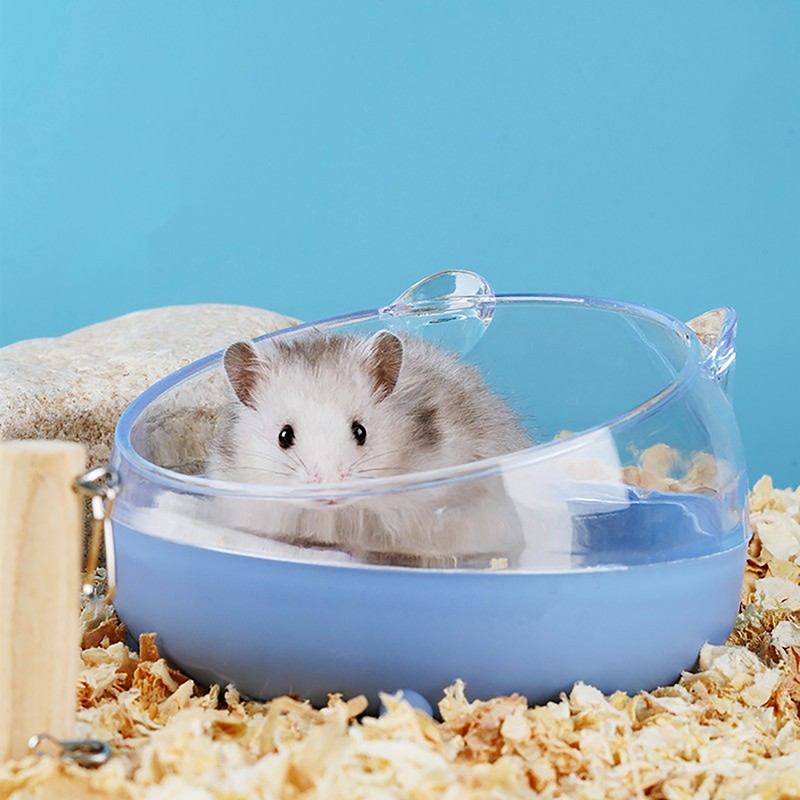 Hamster Bathroom House Sandbox Full Transparent Urine Sand Basin Pet Bathroom