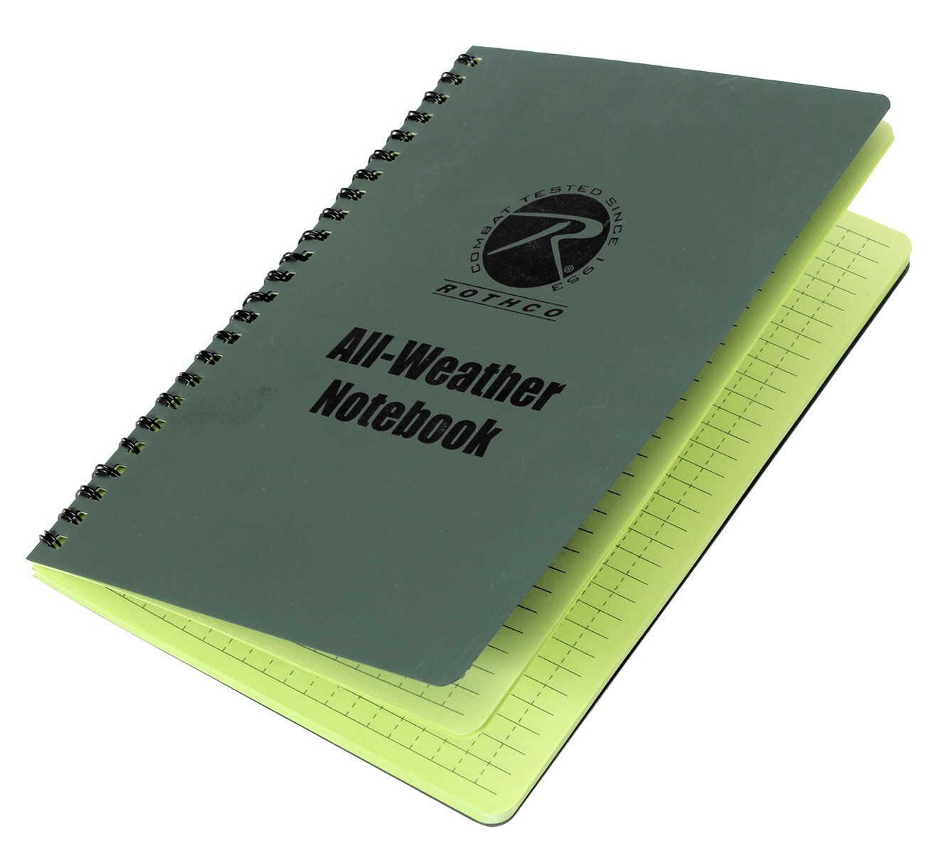 all-weather all weather field notebook #463 size 6″X8″ OD Green