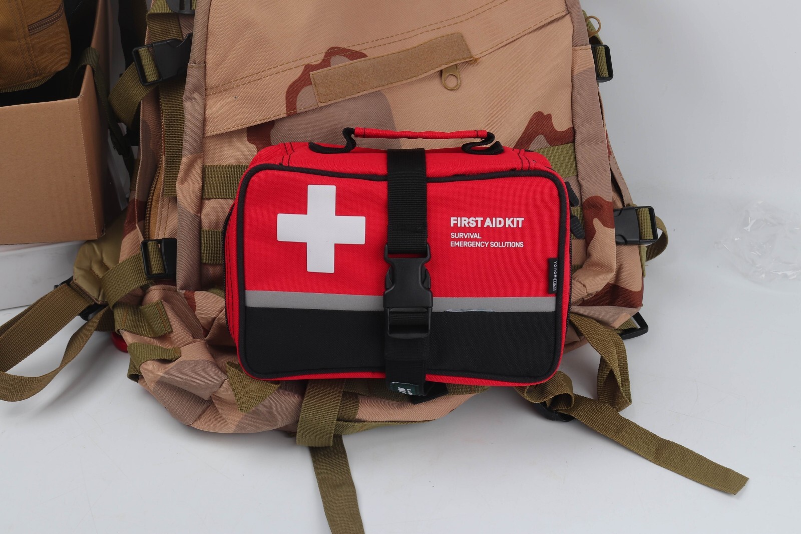170 Pcs Botiquines de primeros auxilios Supervivencia Emergencia Trauma Viajes