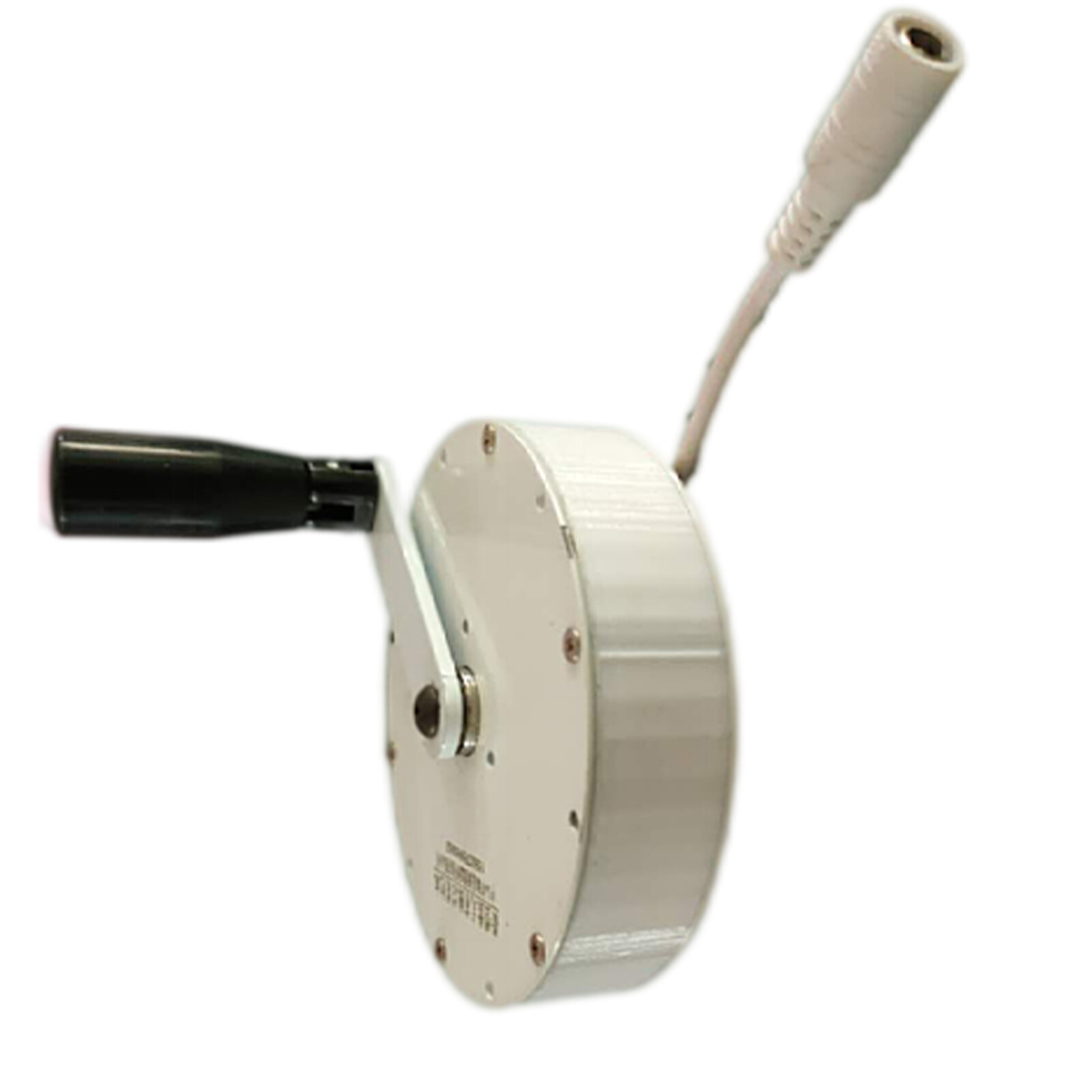 80W Portable Micro DC HAND CRANK GENERATOR OUTDOOR EMERGENCY CHARGING LIGHTING