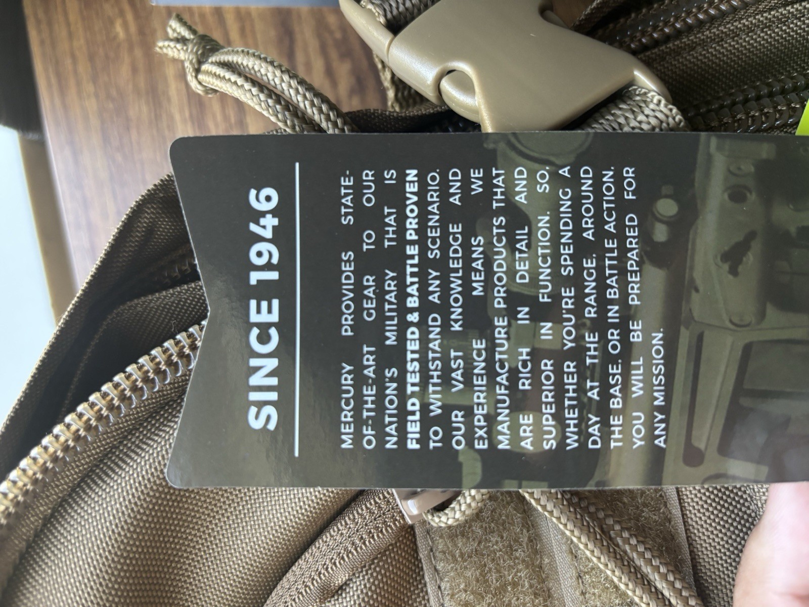 Mercury 72 Hour Bug Out Backpack Survival
