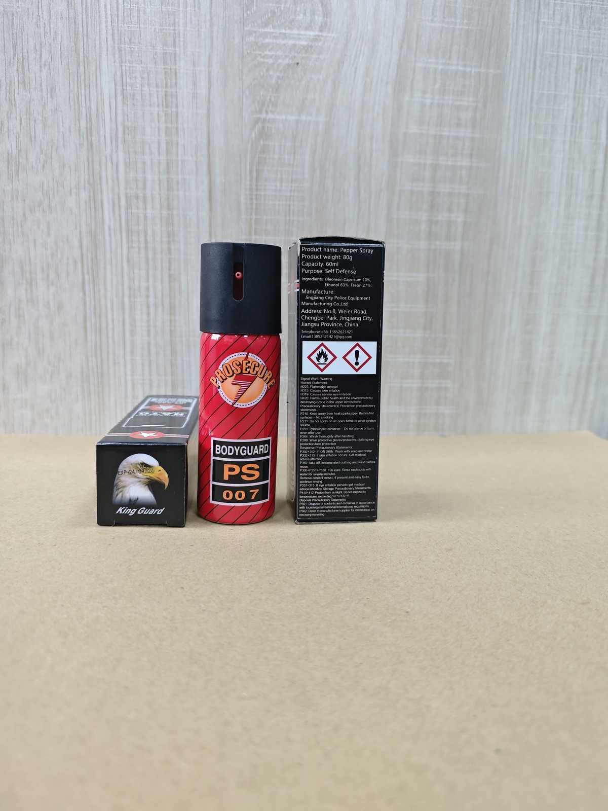 Pepper Spray 2oz FlipTop Self Defense Security Protection 60ML 1/3/5 Pack