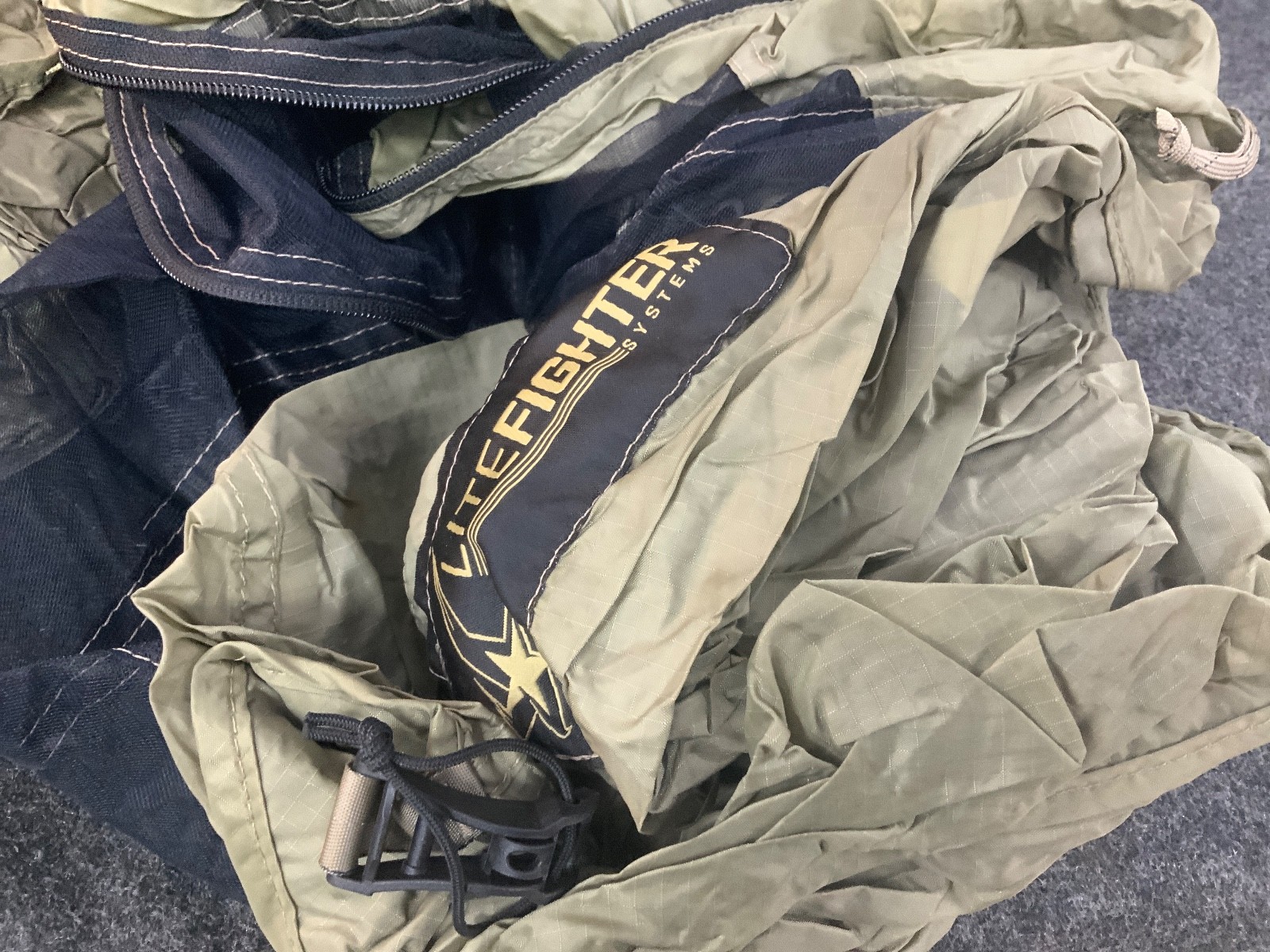 LITEFIGHTER 1 man Tent coyote tan 499 combat shelter system USGI