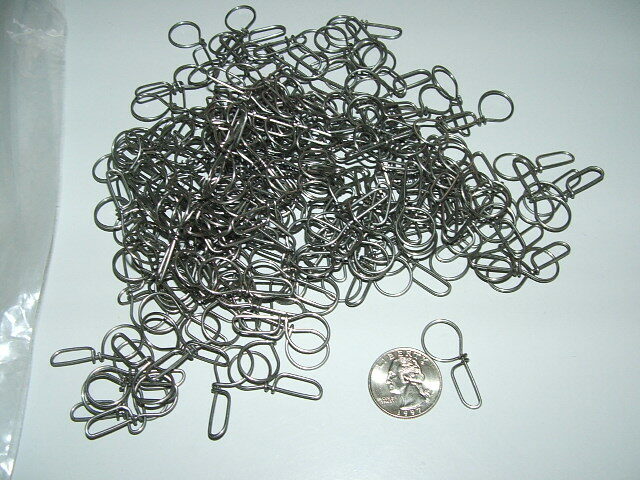 12 STAINLESS ZOMBIE CLIPS 125LB BUG OUT SURVIVAL BAG BACKPACK PREPPER EMERGENCY