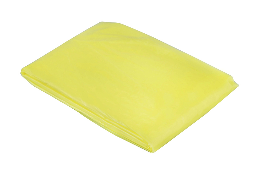 (2) Emergency Rain Poncho Survival Clear Yellow Raincoat Doomsday EDC Pack Gear