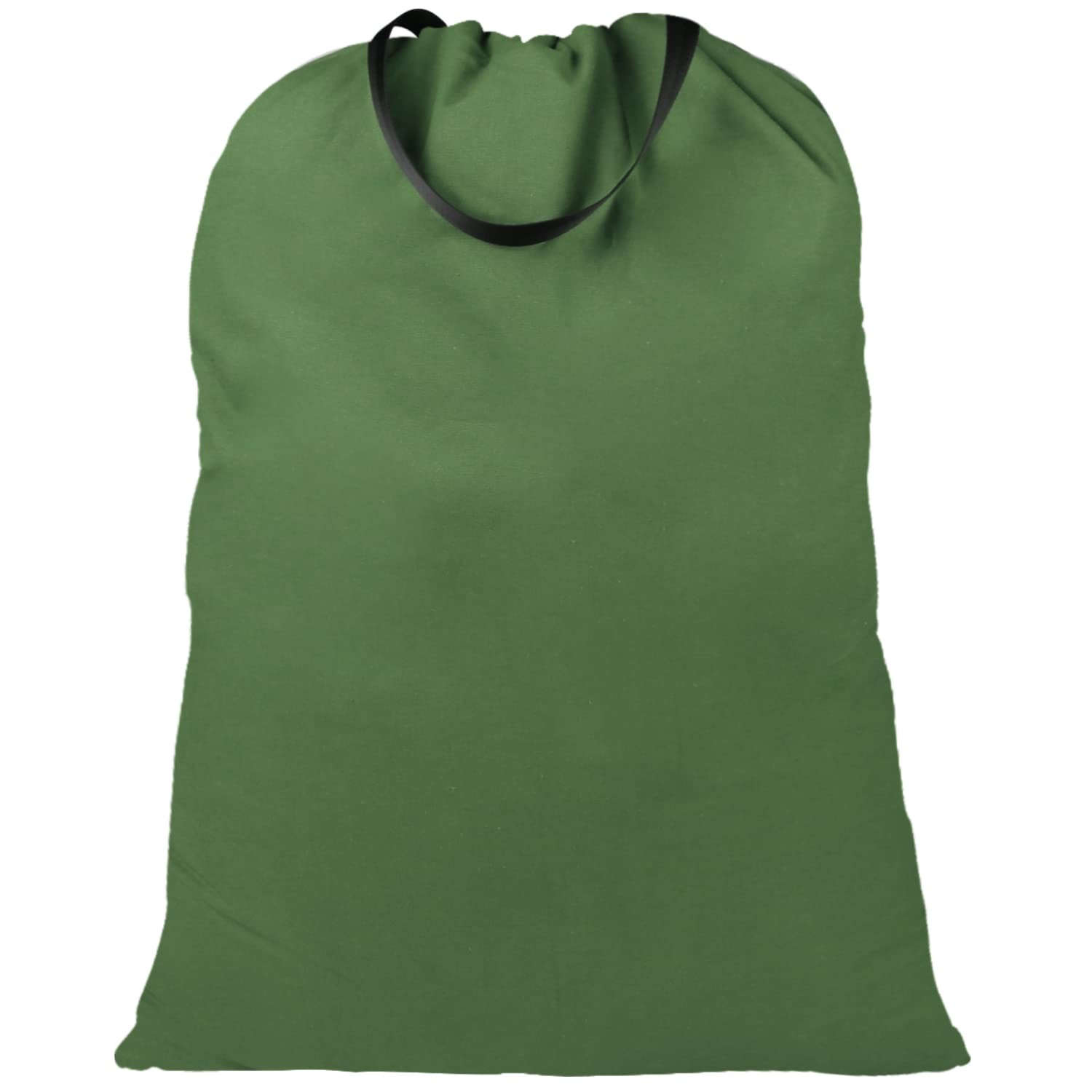 LOLOMLO Extra Large Canvas Laundry Bags with Handles & X-Large, Army Green