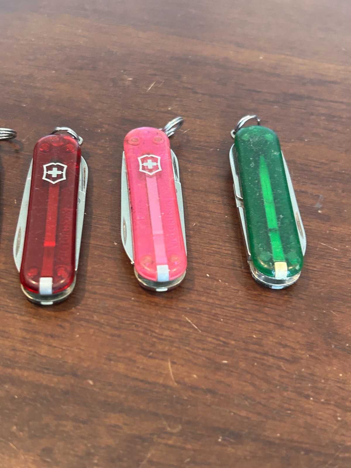 Victorinox 58mm Classic SD Translucent Colors Great Condition FREE SHIPPING