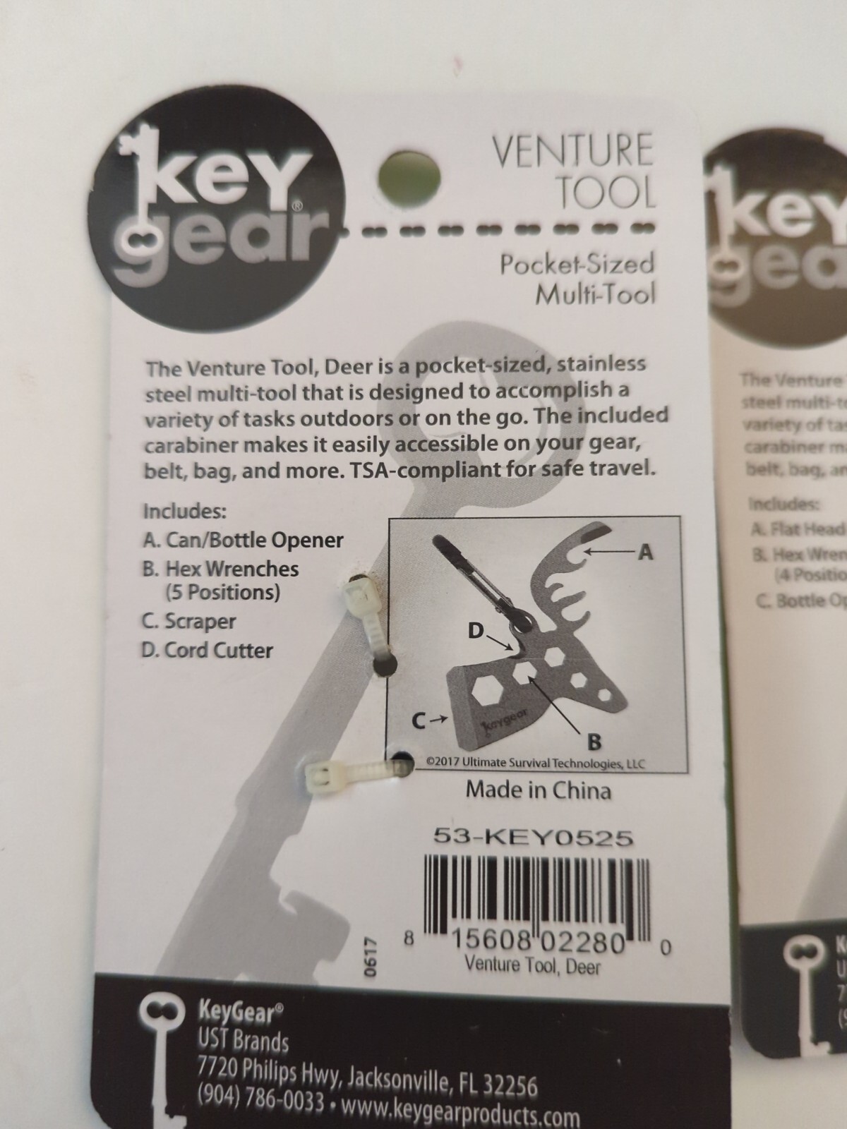 Keygear pocket sized multi tool keychain survival preparadness GIFT stocking