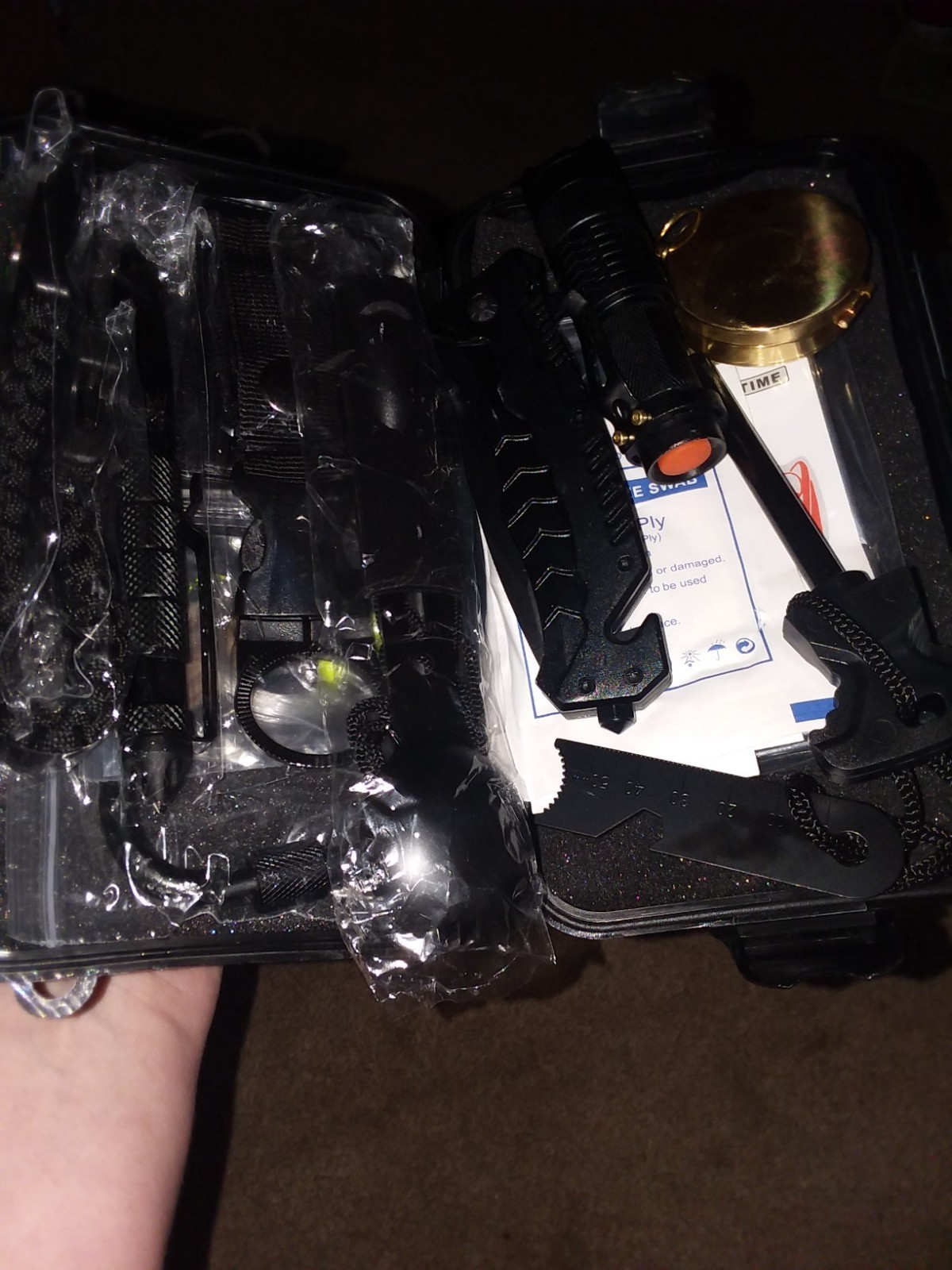 35 in 1 Emergency Survival Kit: Life-Saving Tools for Adventurers and Travelers