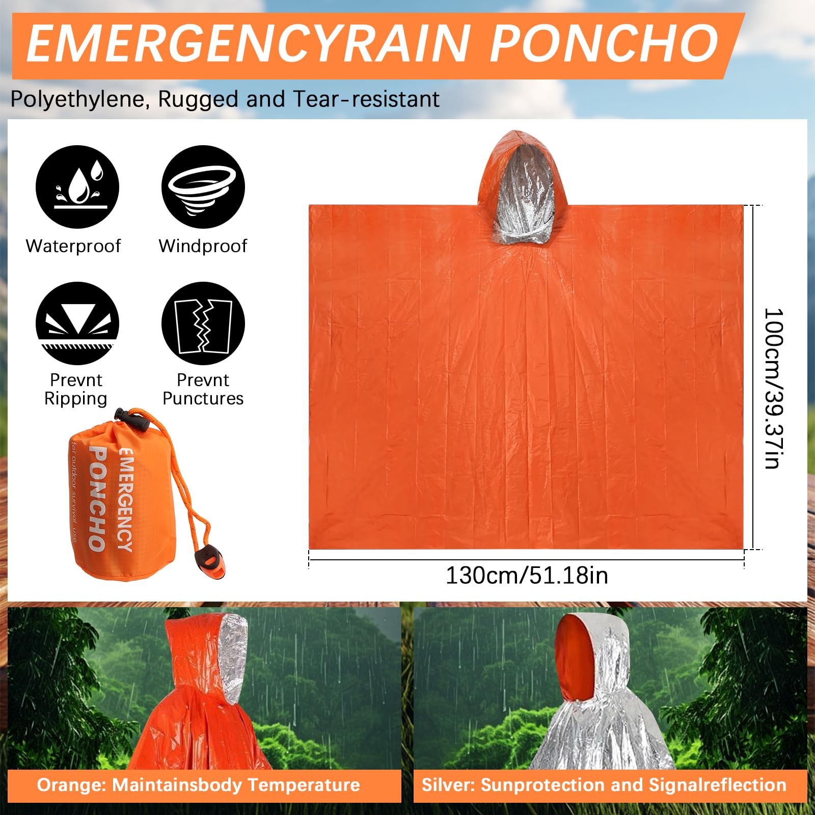 69 Piece Outdoor Emergency Survival Kit Outdoor, Tactical Flashlight Comp…