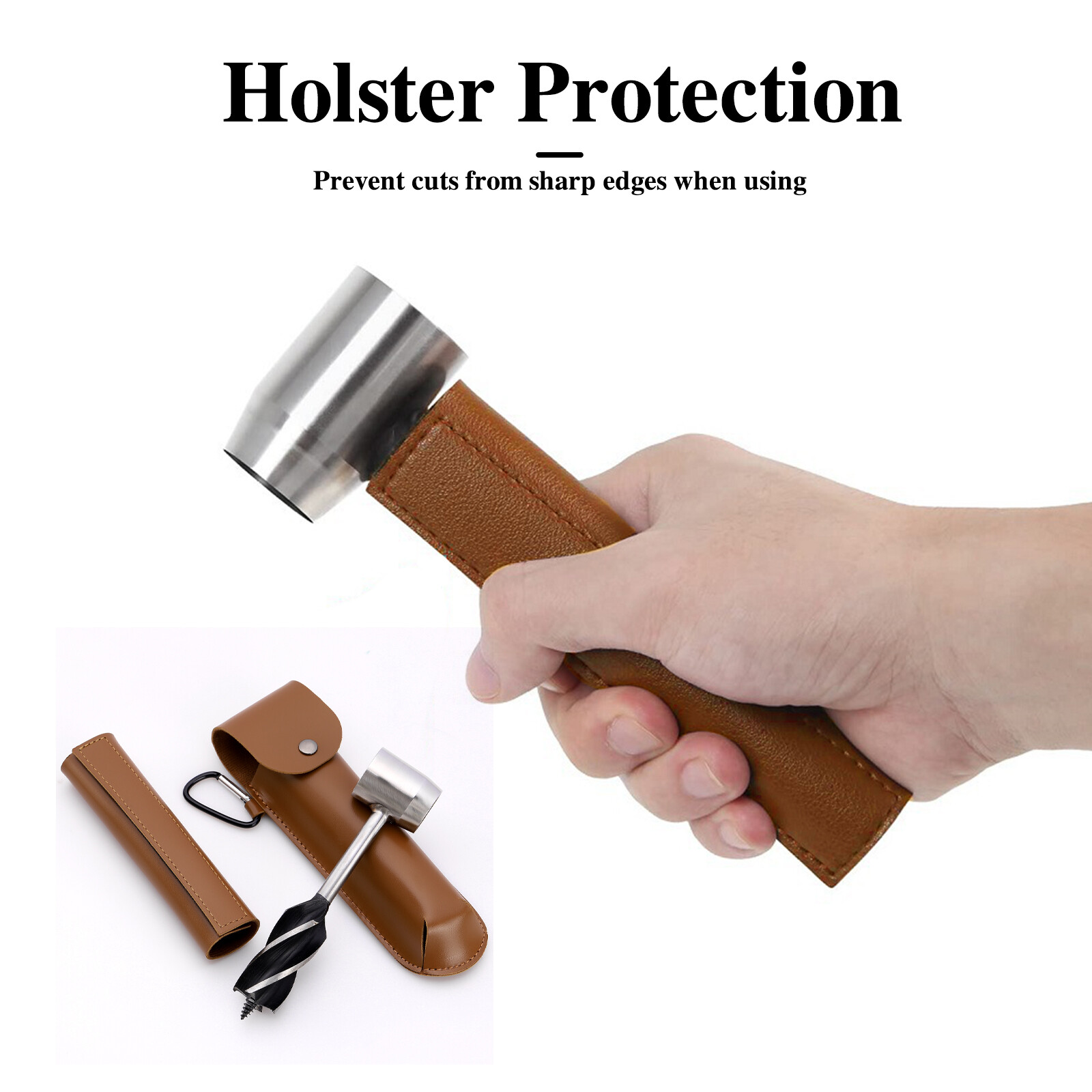 Hand Auger Wrench Outdoor Drill Survival Gear Jungle Camping Kits for Bushcraft