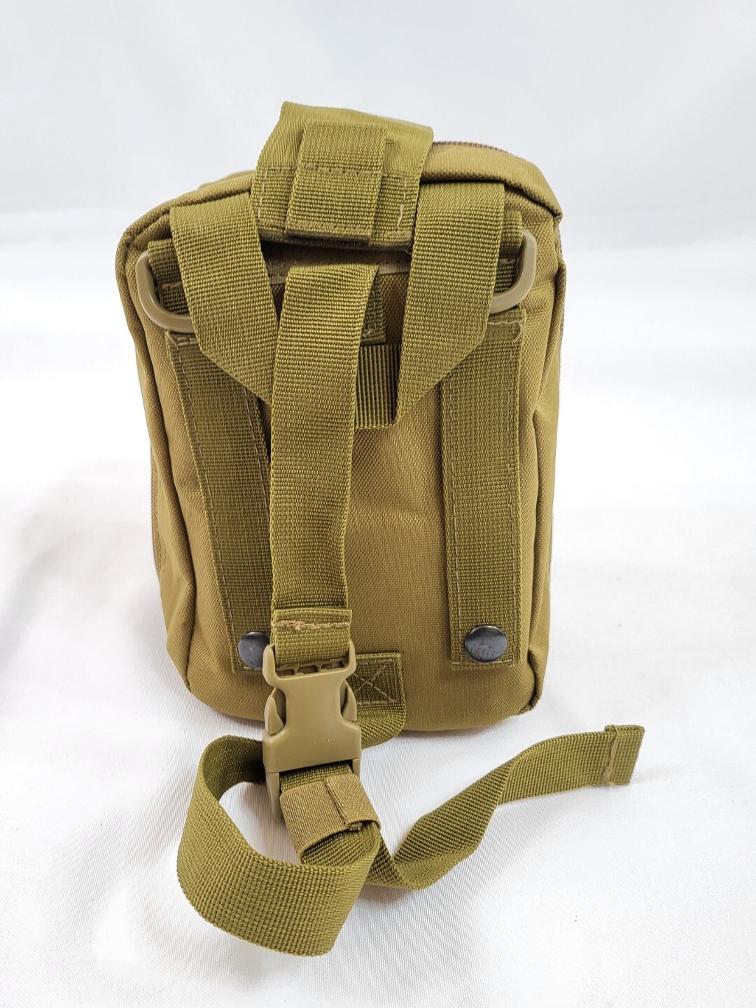 AOKIWO 200 Piece Emergency Survival Kit MOLLE Rip Away IFAK Pouch Brown