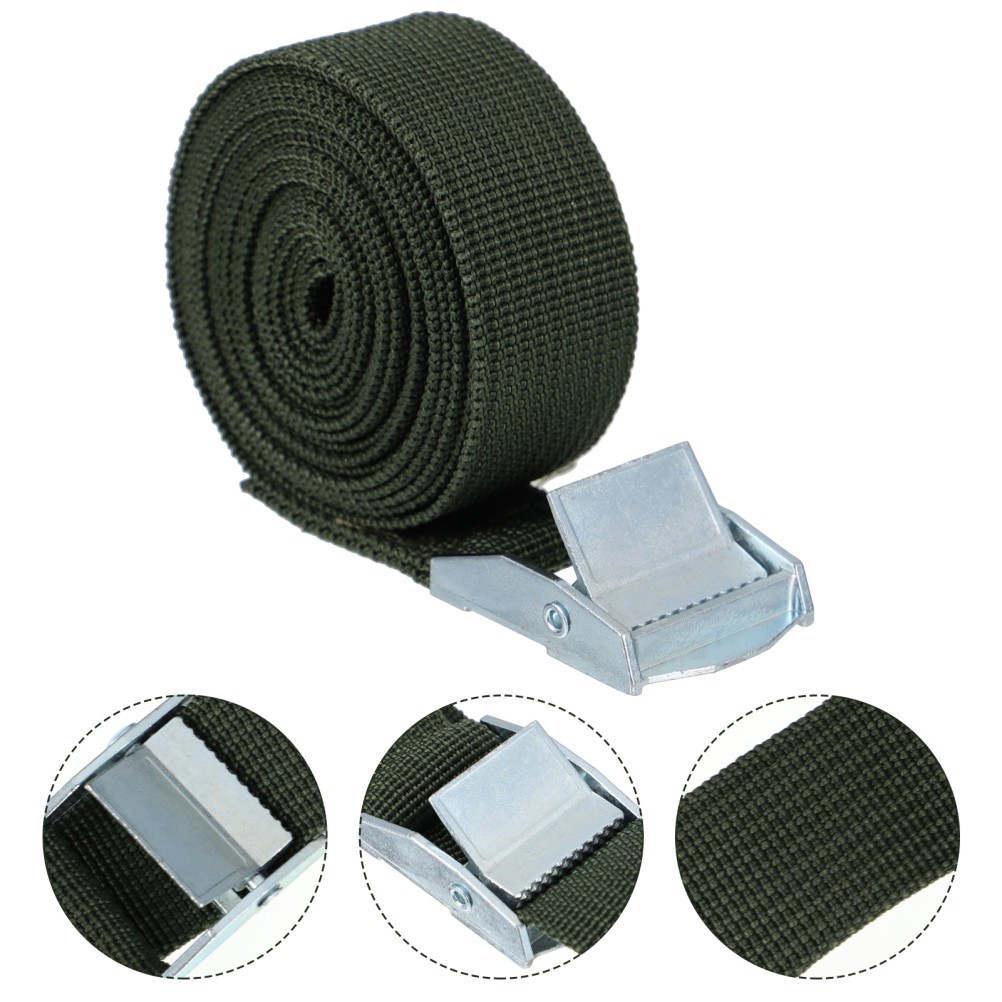 2Pcs Outdoor Camera Securing Strap Black Adjustable Belt for Hunting and Travel