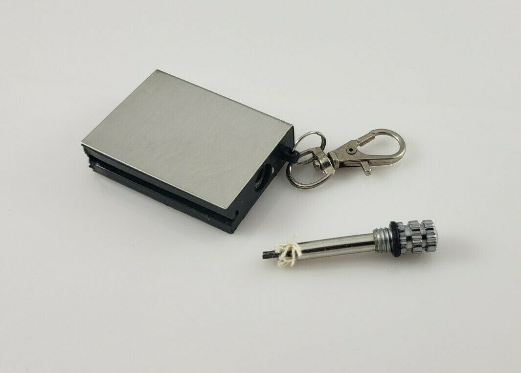 Stainless Steel Waterproof Match Camping Lighter Survival Matches