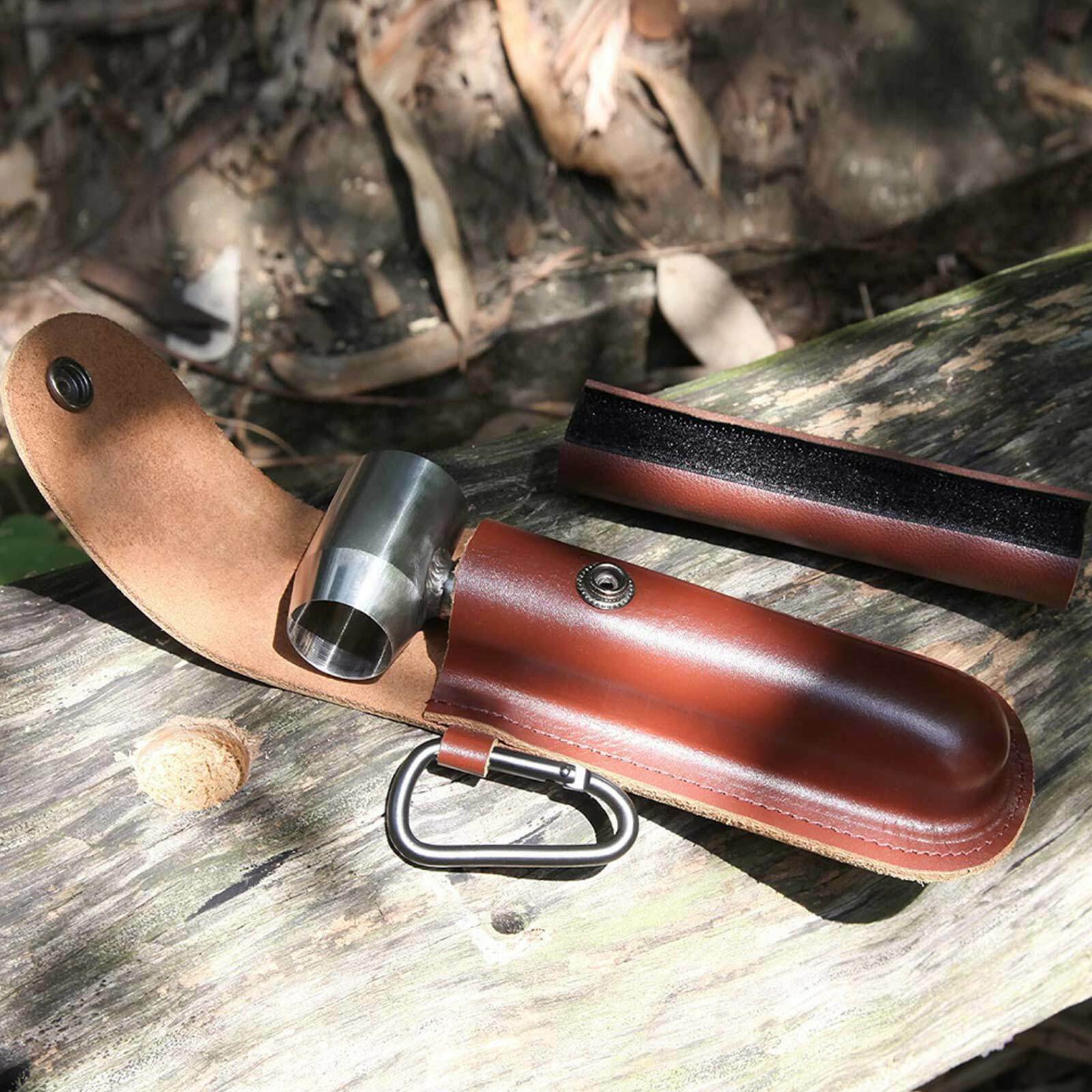 Manual Hand Auger Wrench Wood Drill Kitfor Bushcraft Outdoor Survival Tool US