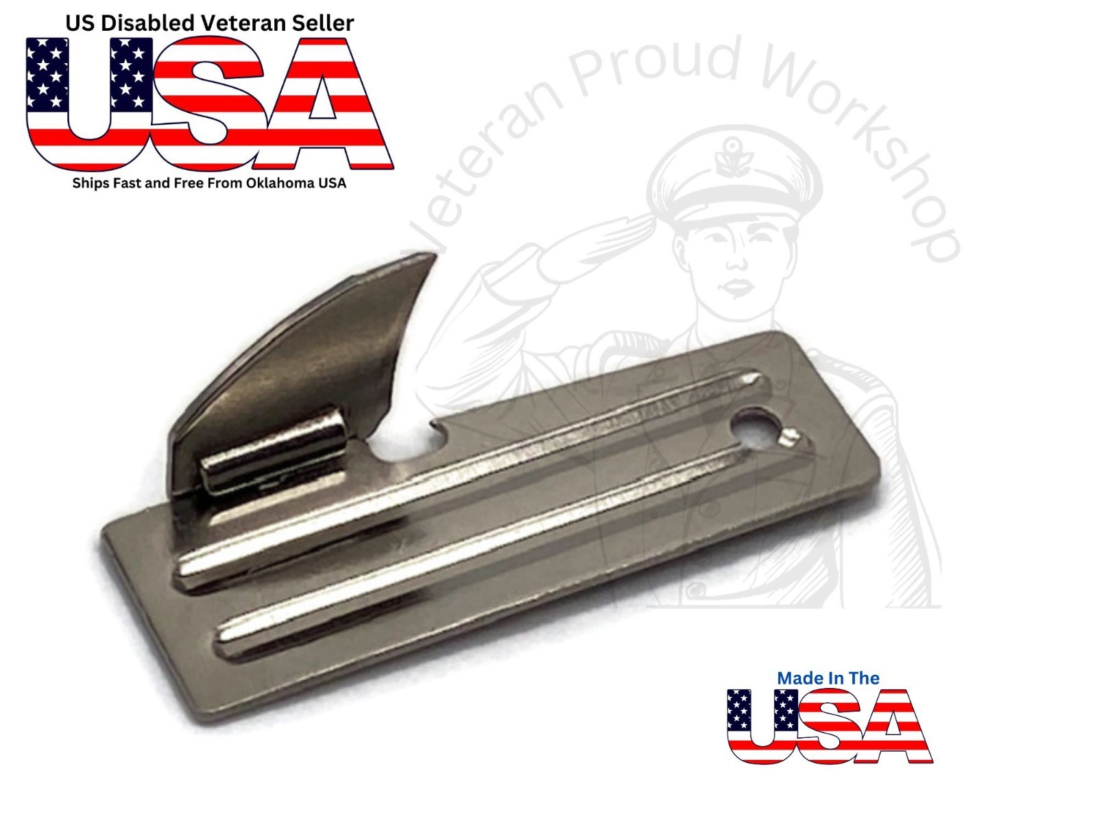 P51 Can Opener US Shelby Co USGI Survival Emergency Ships Free with Tracking