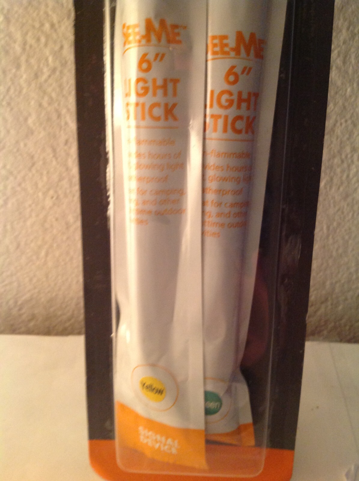 UTL – See-Me Light Stick 2 Pack Yellow Green Signal Device for Emergency – NIB