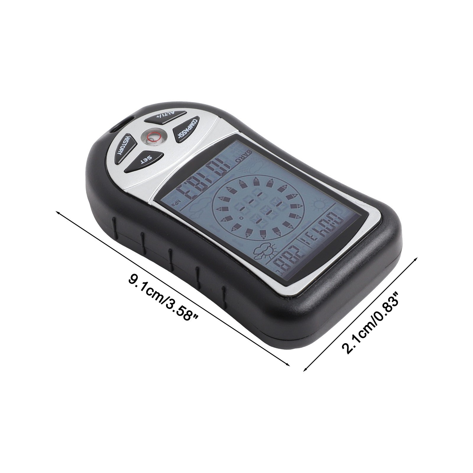Mountaineering Camping Barometer Thermometer Mountaineering Camping Comes With Lanyard