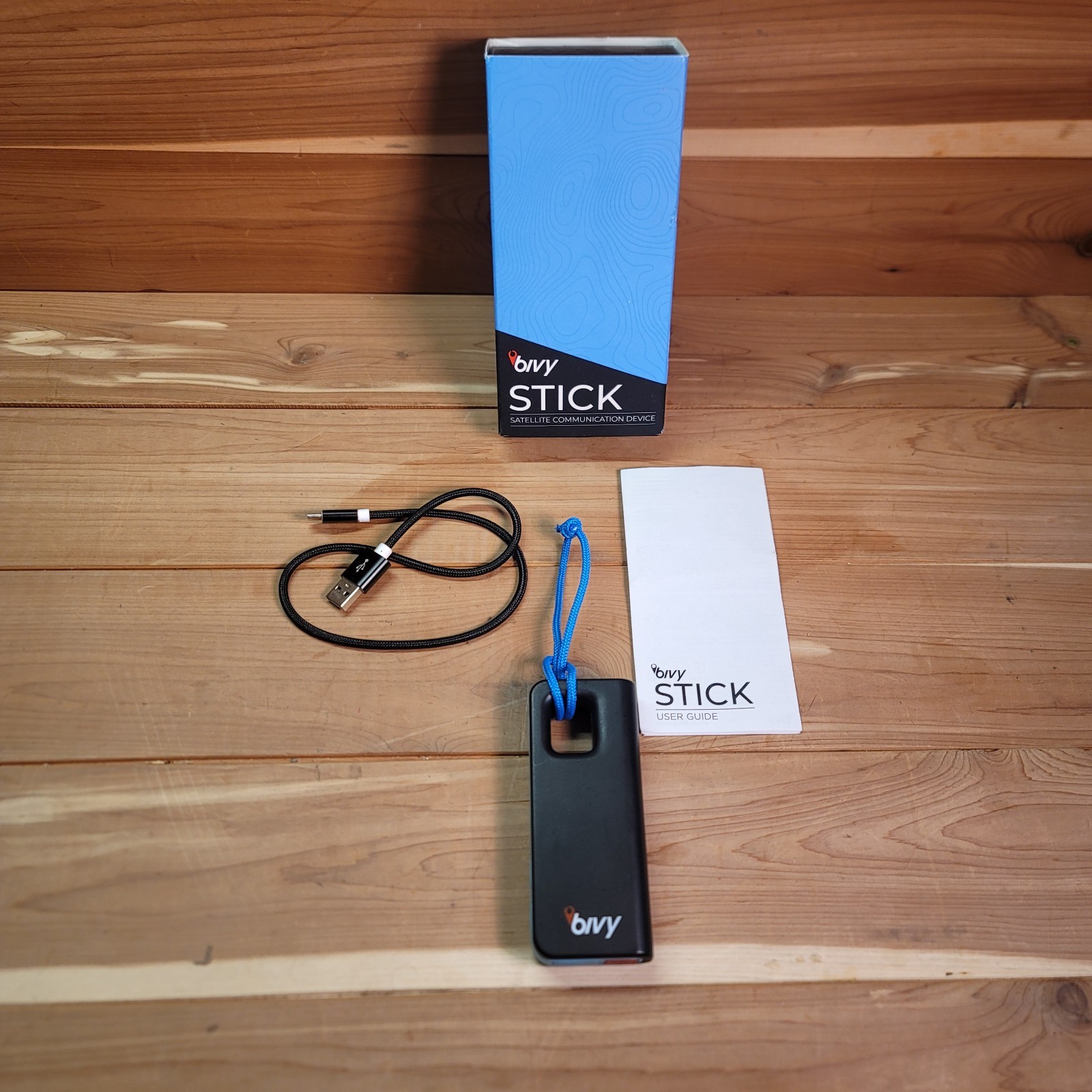 BIVY STICK Satellite Communications Blue Two Way Satellite Message Communicator