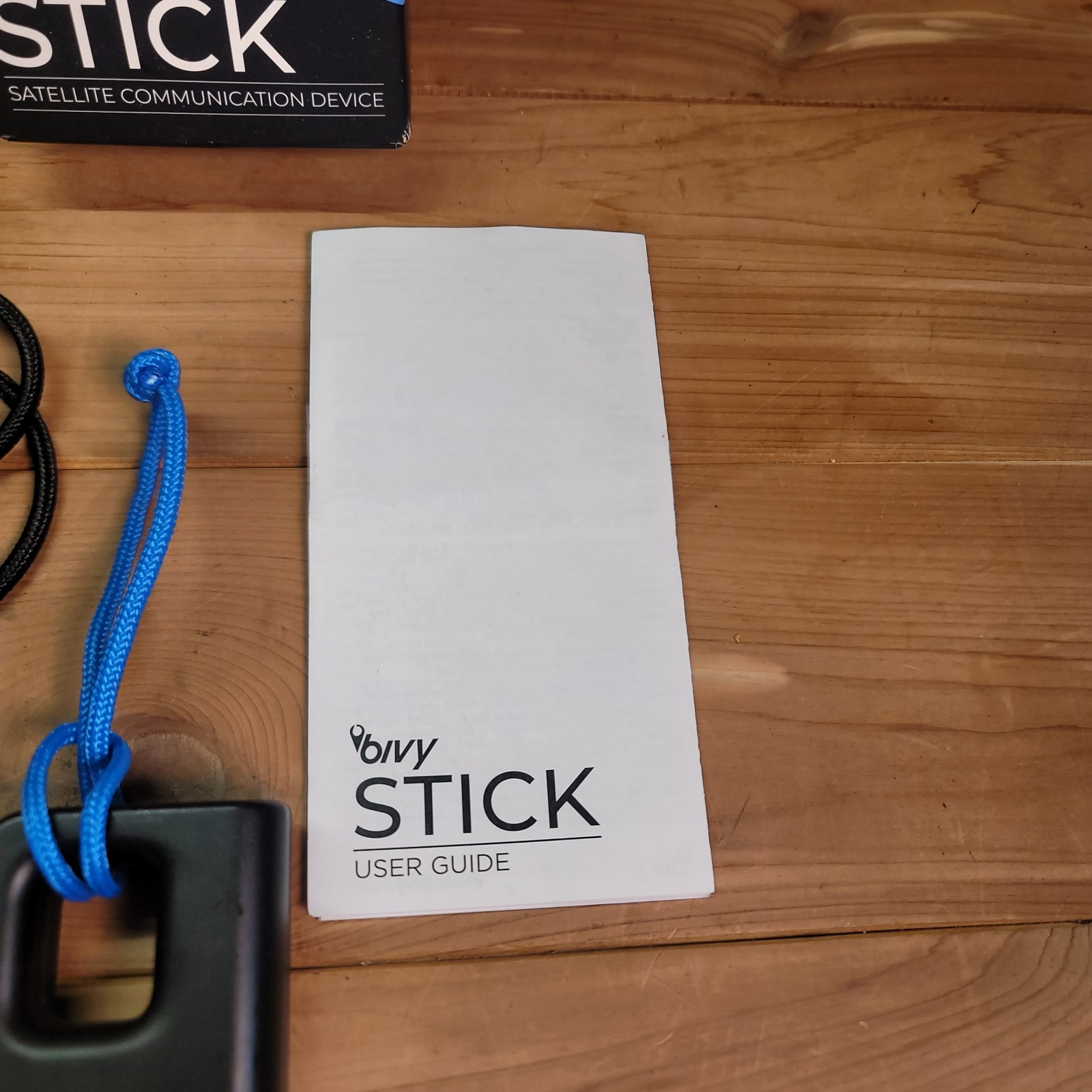 BIVY STICK Satellite Communications Blue Two Way Satellite Message Communicator