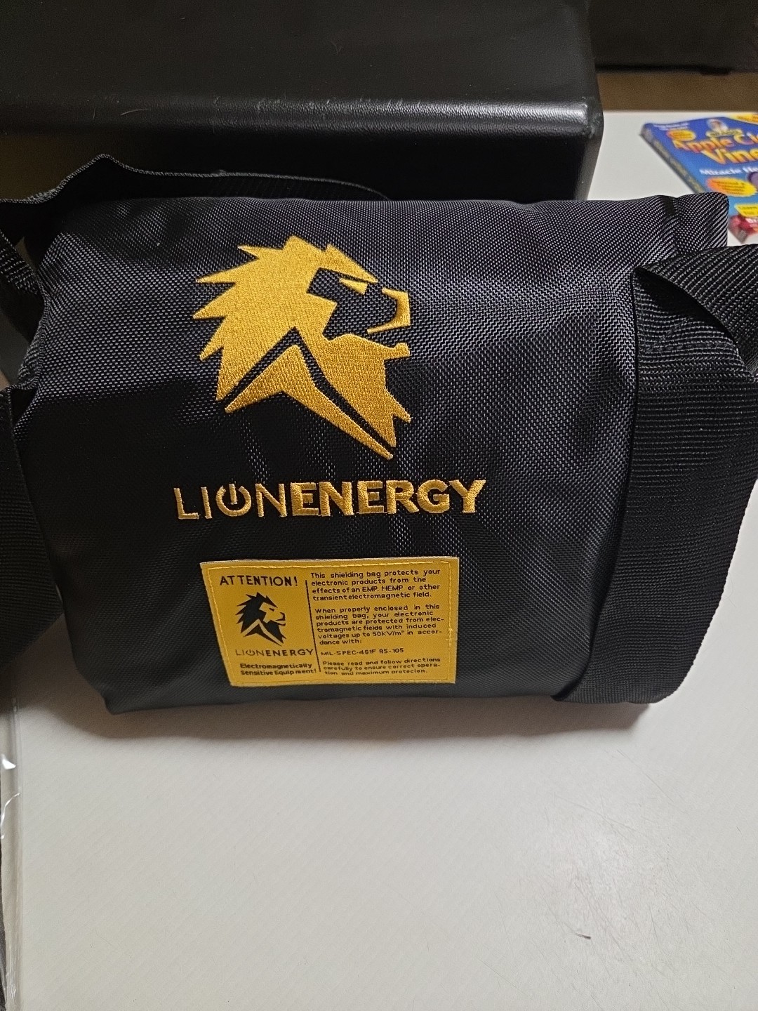 LION ENERGY EMP Faraday Military MILSPEC Electronics Shielding Bag & Storage Box