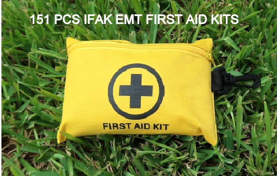 151 Pcs First Aid Kit Emergencia médica Trauma Militar Supervivencia Viajes