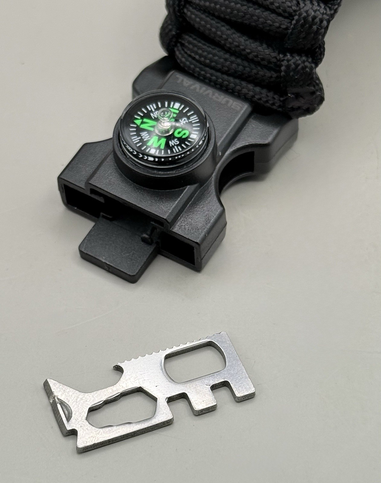 Survival Men’s Tactical Military Digital Watch 23-in-1 Multi-Functional BLACK