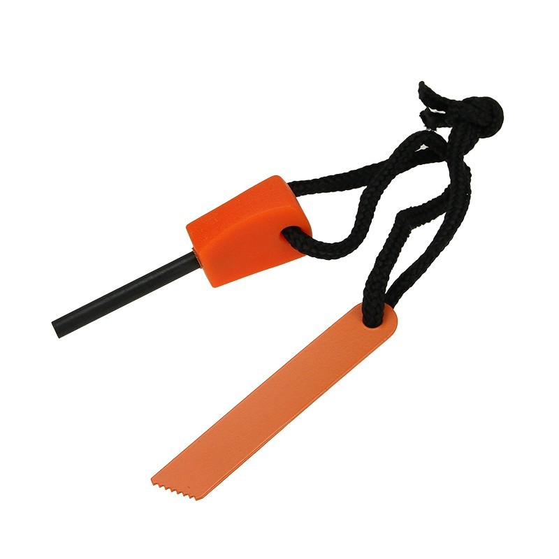 10x 1-1/2IN Mini Emergency Flint Fire Starter Rod Lighter Magnesium Camping Tool