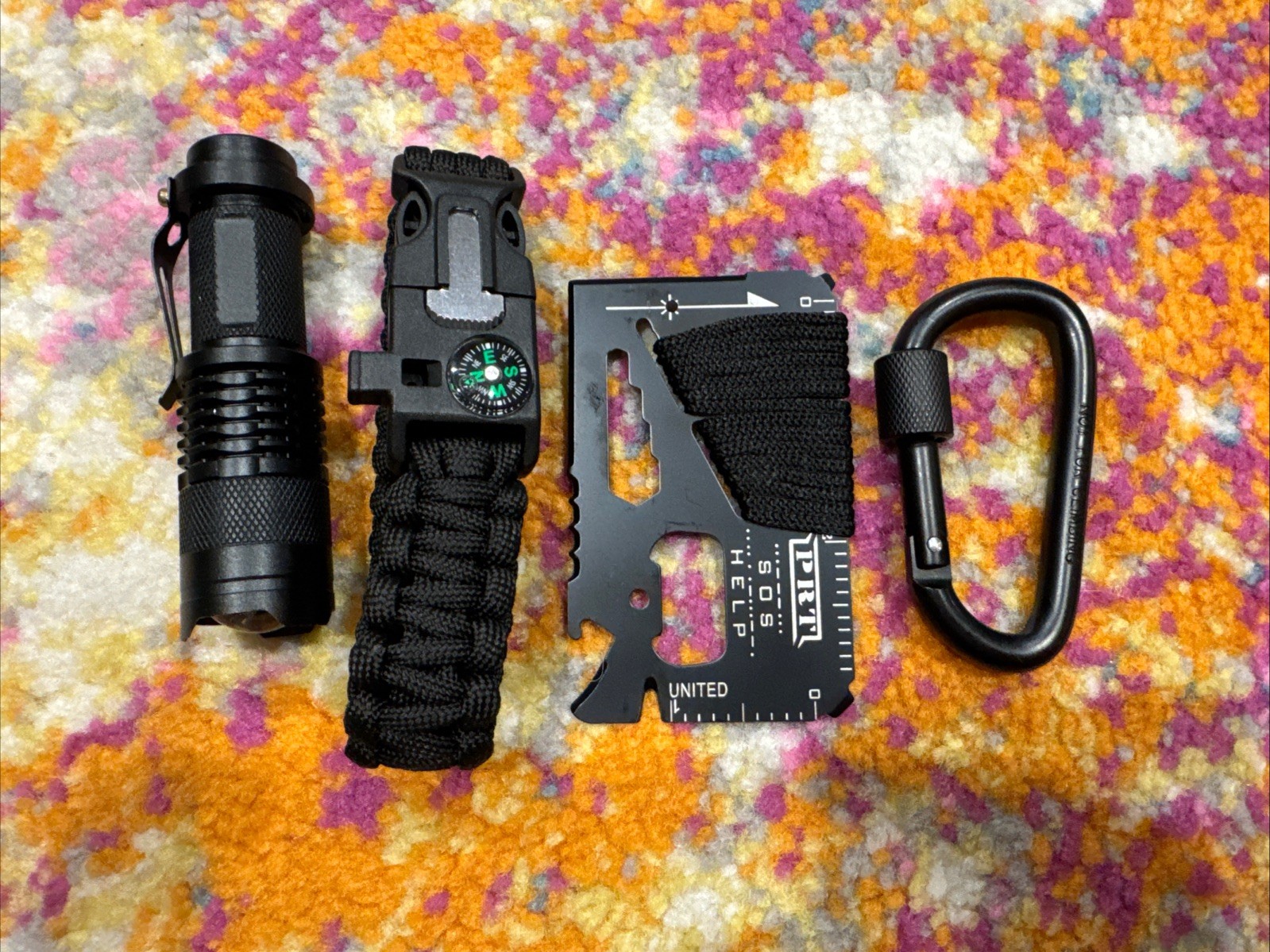 New Outdoor Emergency Survival Gear and Equipment 14 in 1 Tactical Survival Tool