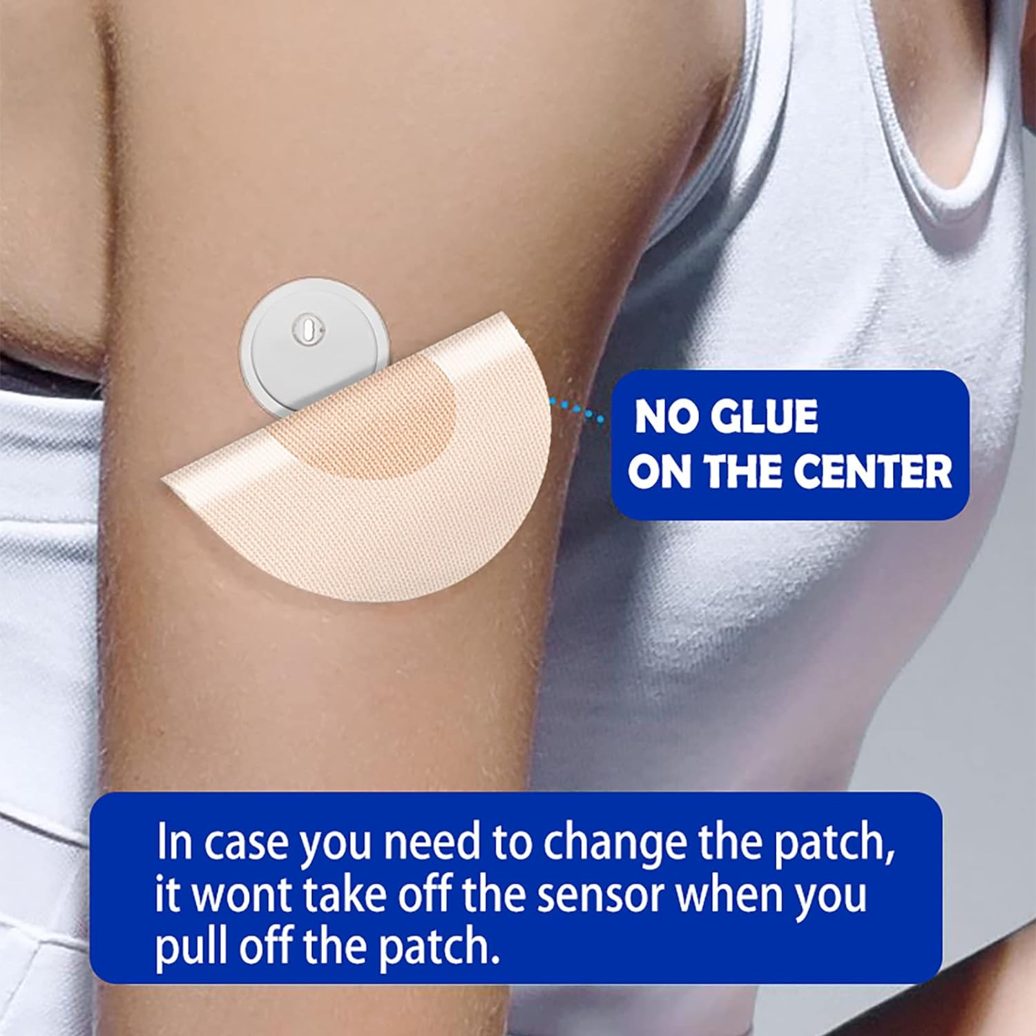 25Pack Freestyle Bandage for Libre 3 Sensor Covers Waterproof 14 Days Overpatch