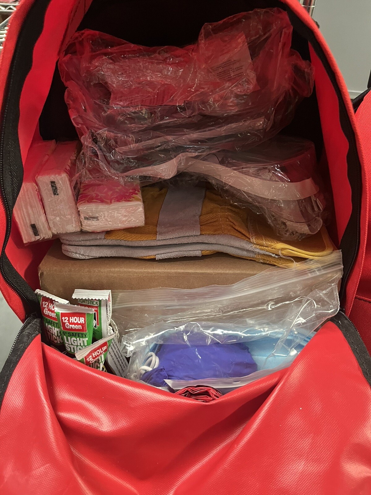 Ready America Emergency Kits QTY:2 (1 big and 1 small)