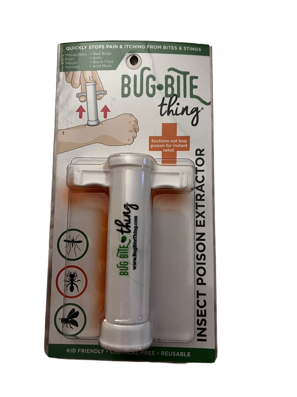 Bug Bite Thing Suction Tool Poison Remover Insect Bites Bee Wasp Sting Relief