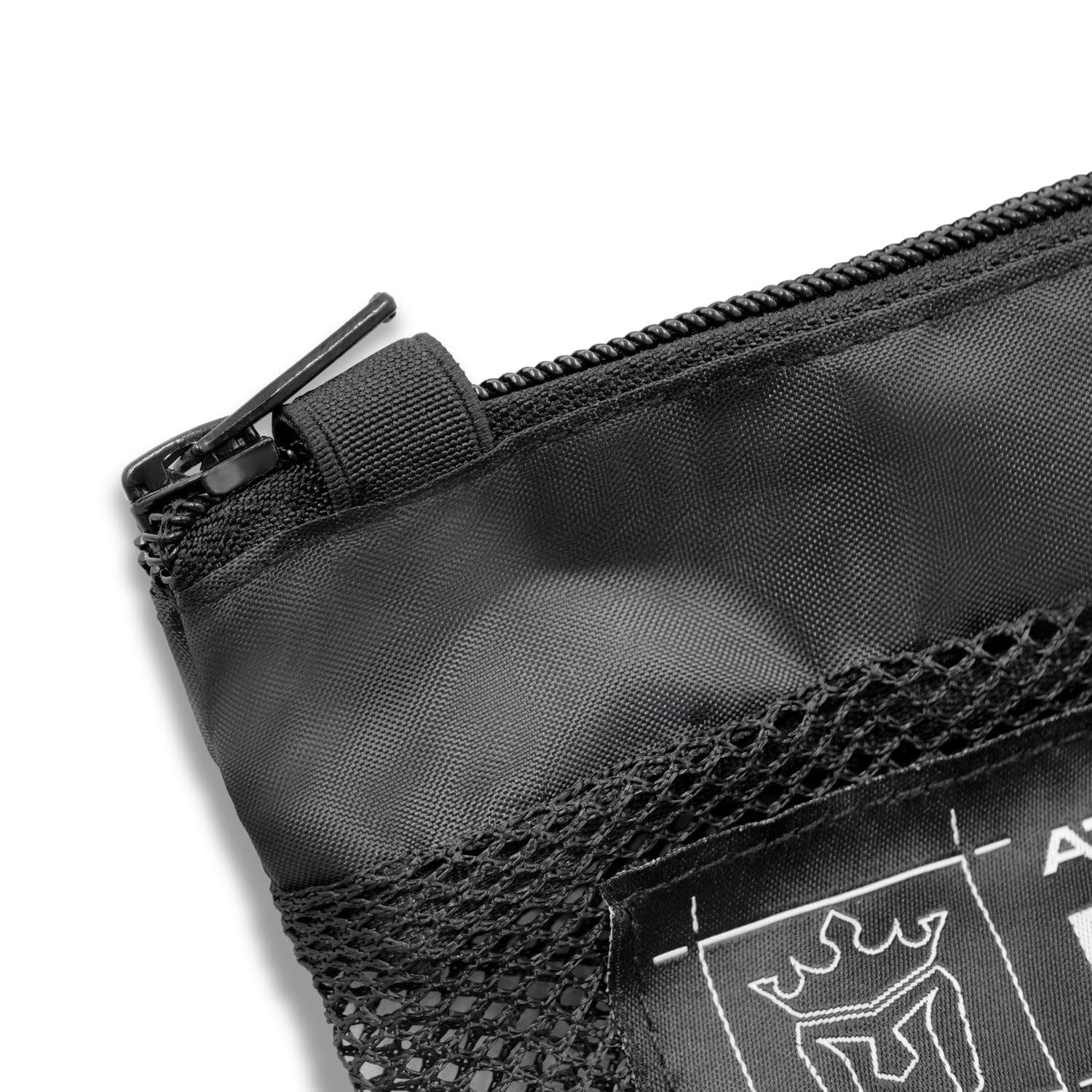 Meister Athlete Wash Bag – Mesh / 16” Tall x 14.5” Wide, Black
