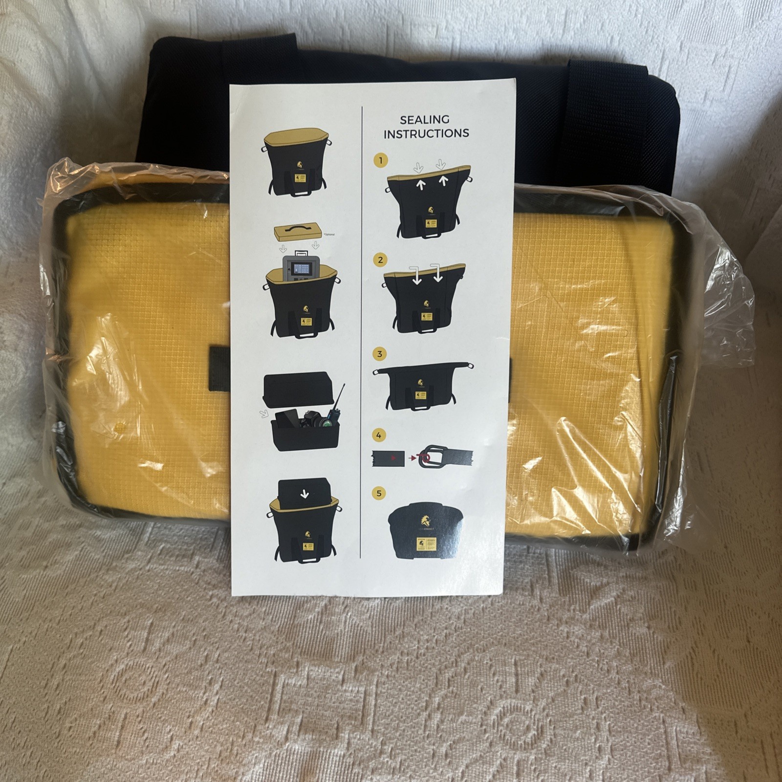 LION ENERGY MIL-SPEC 461-F R5-105 EMP SHIELDING BAG FOR ELECTRONICS – BRAND NEW!